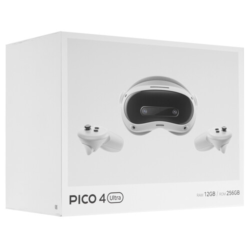Купить Система виртуальной реальности VR Pico 4 Ultra белый  5494684. Характеристики, отзывы и цены в Донецке