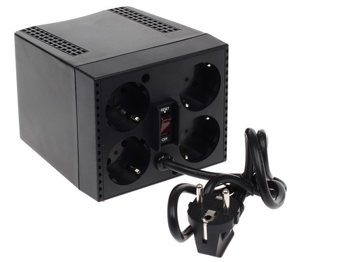 Купить Стабилизатор напряжения Powercom TCA-1200 BL  1051733. Характеристики, отзывы и цены в Донецке