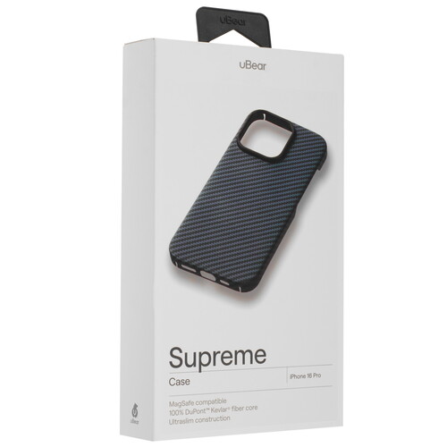 Купить Накладка  uBear Supreme Case для Apple iPhone 16 Pro синий/черный  5474386. Характеристики, отзывы и цены в Донецке