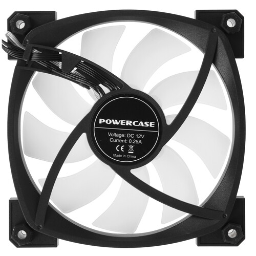 Купить Вентилятор Powercase M55MR-12 ARGB [M55MR-12ARGB] черный  9227972. Характеристики, отзывы и цены в Донецке