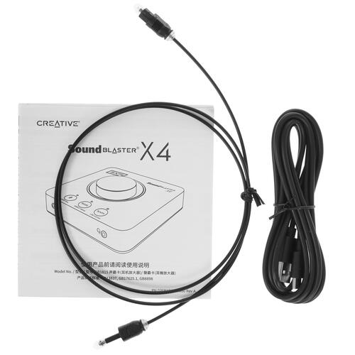 Купить Внешняя звуковая карта Creative Sound Blaster X4  4839209. Характеристики, отзывы и цены в Донецке