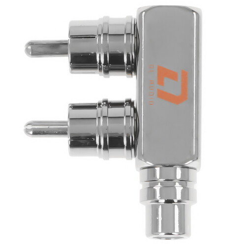 Купить Адаптер   DL Audio 2RCA - RCA серебристый  9285785. Характеристики, отзывы и цены в Донецке