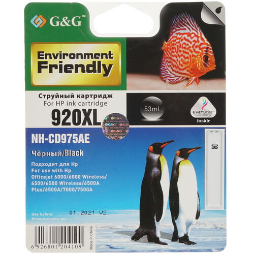 Купить Картридж G&G NH-CD975AE черный  0185897. Характеристики, отзывы и цены в Донецке