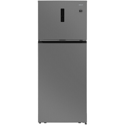 Купить Холодильник с морозильником   DEXP T4-43AHA серебристый  9256863. Характеристики, отзывы и цены в Донецке