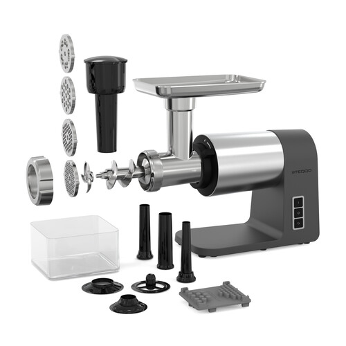 Купить Мясорубка электрическая TEQQO Grindmaster серый  9176135. Характеристики, отзывы и цены в Донецке