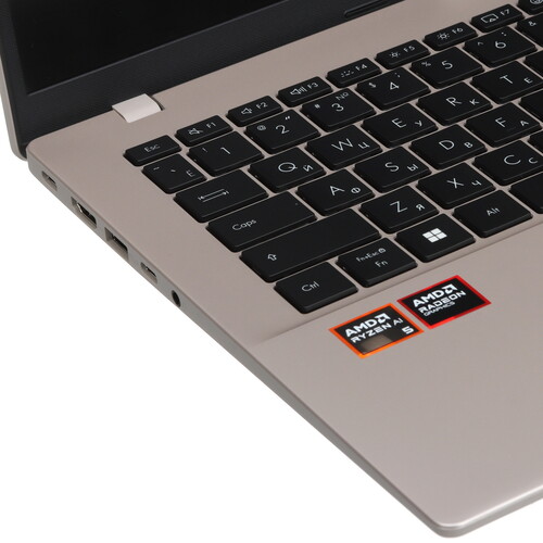 Купить 14" Ноутбук ASUS Vivobook 14 M1407KA-LY126 золотистый  5634607. Характеристики, отзывы и цены в Донецке