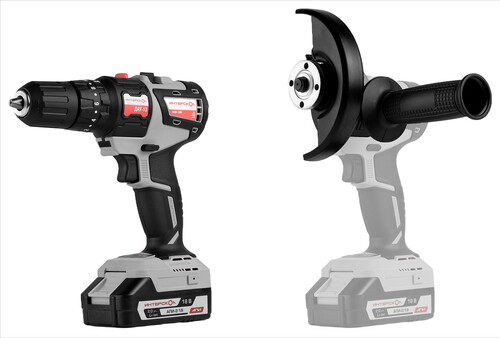 Купить Модульный комплект Интерскол ДАУ-13/18В 38 МультиМАКС  5647393. Характеристики, отзывы и цены в Донецке