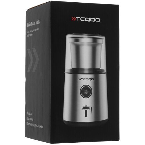 Купить Кофемолка электрическая Teqqo Grindstar Multi черный  9176139. Характеристики, отзывы и цены в Донецке