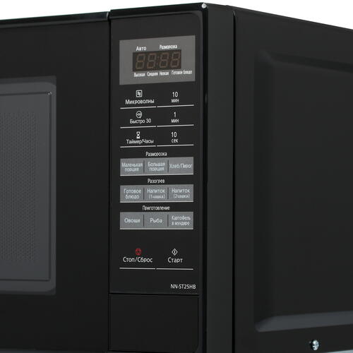 Купить Микроволновая печь Panasonic NN-ST25HBZPE черный  5083271. Характеристики, отзывы и цены в Донецке