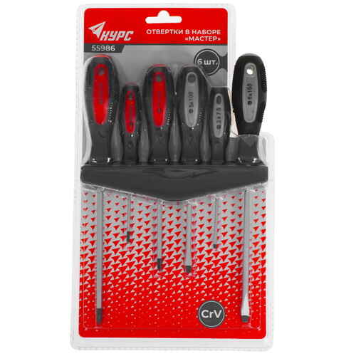 Купить Набор отверток FIT 55986  9116962. Характеристики, отзывы и цены в Донецке