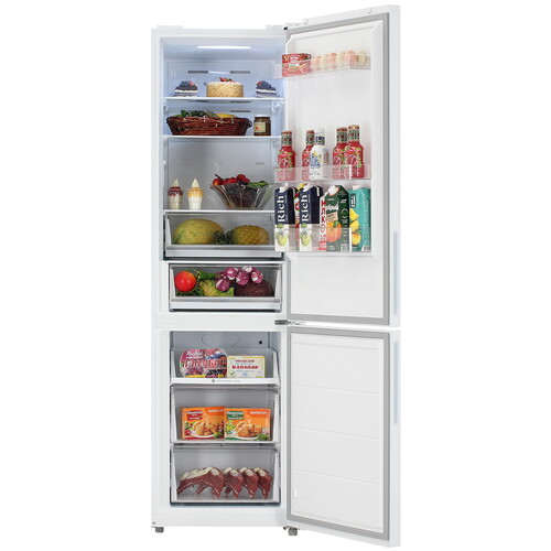 Купить Холодильник с морозильником   DEXP B4-40AMA белый  9261639. Характеристики, отзывы и цены в Донецке