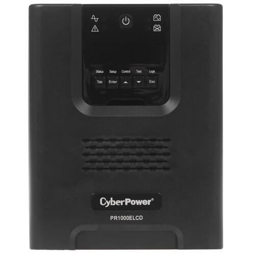 Купить ИБП CyberPower PR1000ELCD  1103458. Характеристики, отзывы и цены в Донецке