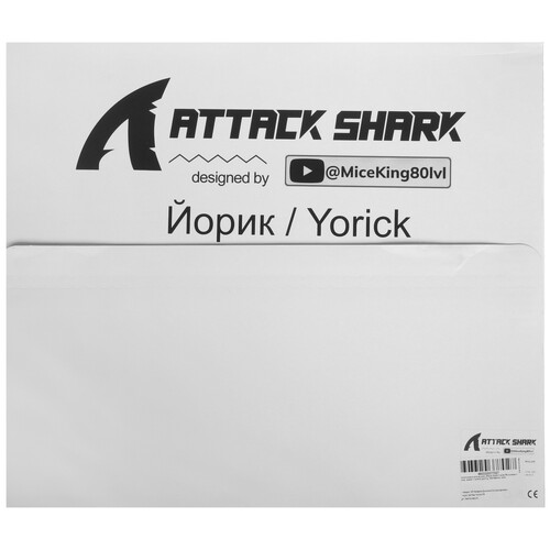 Купить Коврик Attack Shark Yorick FR  разноцветный  9300497. Характеристики, отзывы и цены в Донецке