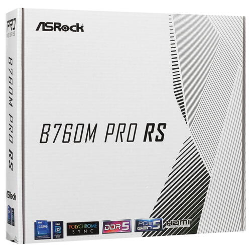 Купить Материнская плата ASRock B760M Pro RS  5094821. Характеристики, отзывы и цены в Донецке