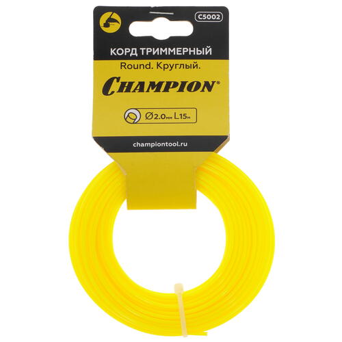 Купить Леска для триммеров Champion Round C5002  1215829. Характеристики, отзывы и цены в Донецке