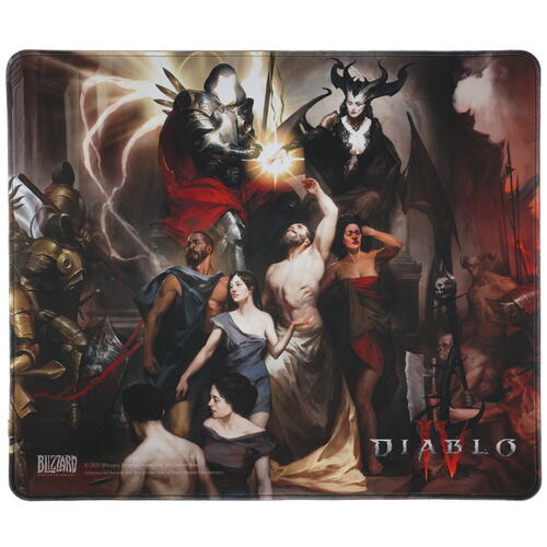 Купить Коврик Blizzard Diablo IV Inarius and Lilith (L) разноцветный  5066396. Характеристики, отзывы и цены в Донецке