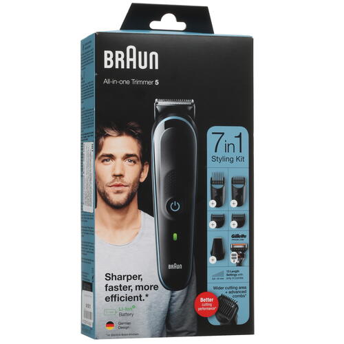 Купить Триммер Braun MGK5345 черный/синий  5415815. Характеристики, отзывы и цены в Донецке