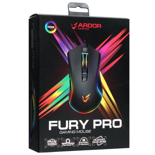 Купить Мышь проводная ARDOR GAMING Fury PRO  5060178. Характеристики, отзывы и цены в Донецке