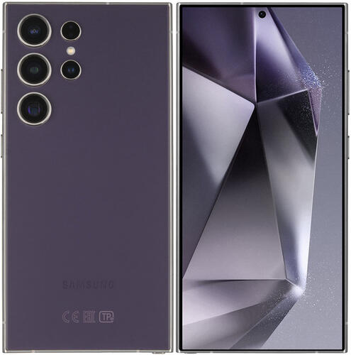 Купить 6.8" Смартфон Samsung Galaxy S24 Ultra 256 ГБ фиолетовый  9066308. Характеристики, отзывы и цены в Донецке