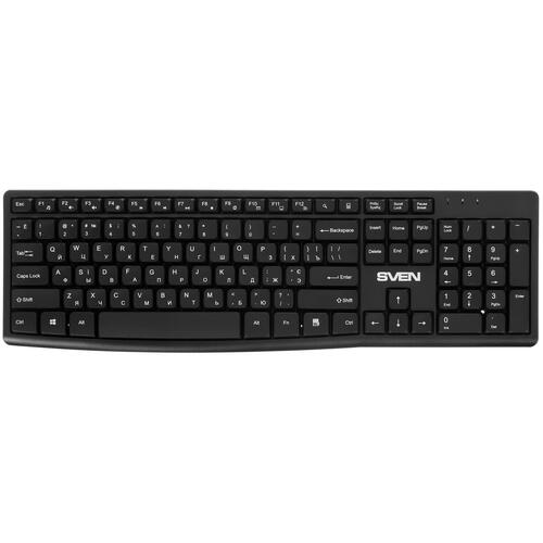 Купить Клавиатура+мышь беспроводная   Sven KB-C3500W черный  5412311. Характеристики, отзывы и цены в Донецке