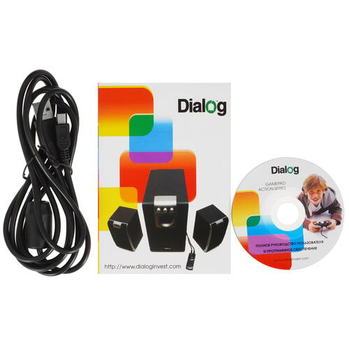 Купить Геймпад беспроводной DIalog GP-A17RF черный  5039710. Характеристики, отзывы и цены в Донецке