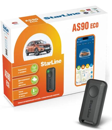 Купить Автосигнализация StarLine AS90 ECO  9093657. Характеристики, отзывы и цены в Донецке