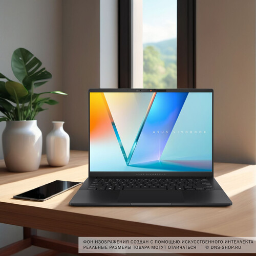 Купить 14" Ноутбук ASUS Vivobook S 14 OLED S5406SA-QD201 черный  5491779. Характеристики, отзывы и цены в Донецке