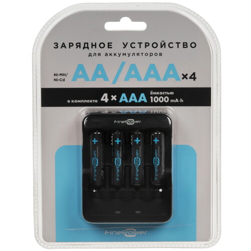 Купить Зарядное устройство FinePower 4LE  9086194. Характеристики, отзывы и цены в Донецке