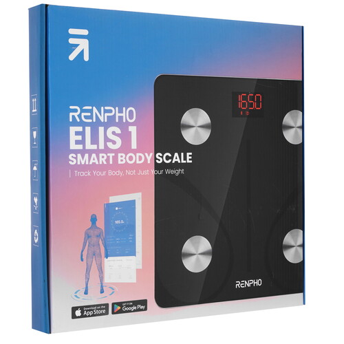 Купить Весы Renpho Elis 1 Smart Body Scale ES-CS20M черный  9163265. Характеристики, отзывы и цены в Донецке