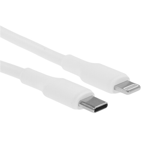 Купить Кабель круглый VOLTME Lightning 8-pin - USB Type-C белый 1.2 м  9210894. Характеристики, отзывы и цены в Донецке