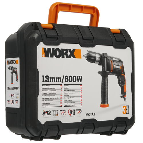 Купить Дрель  WORX WX317.2  , Без АКБ  8199938. Характеристики, отзывы и цены в Донецке