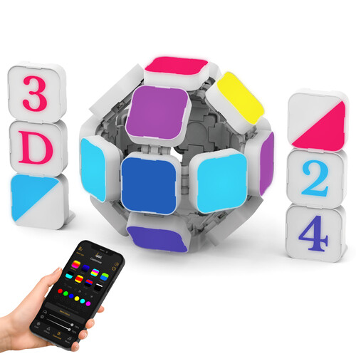 Купить Декоративный светильник SYRO Bricks The Box 3D белый  5492110. Характеристики, отзывы и цены в Донецке