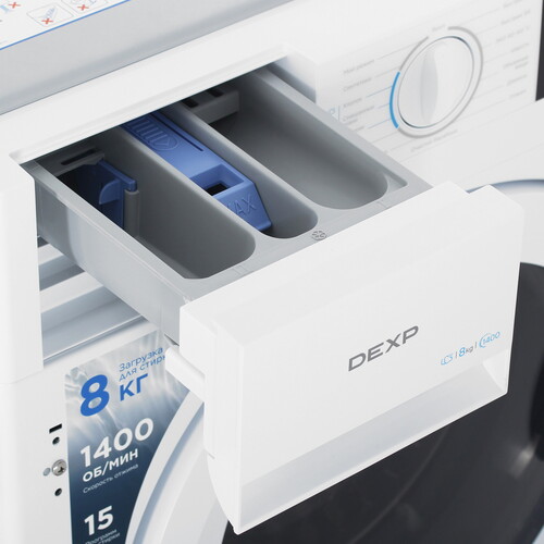 Купить Встраиваемая стиральная машина DEXP WF-8I1M  9220202. Характеристики, отзывы и цены в Донецке