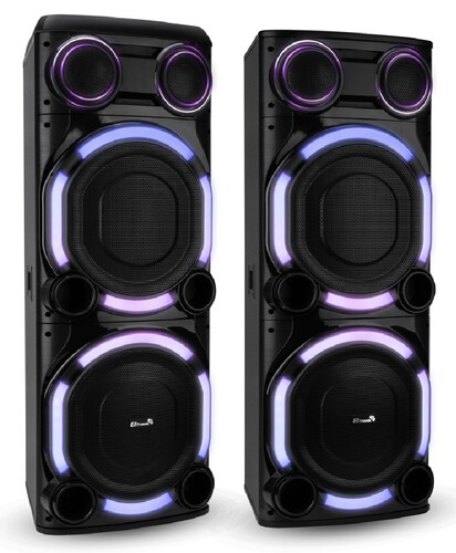 Купить Колонки Eltronic 30-57 CRAZY BOX 5000 черный  9241926. Характеристики, отзывы и цены в Донецке