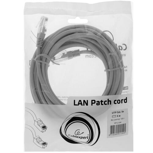 Купить Патч-корд Cablexpert PP12-5M  1669505. Характеристики, отзывы и цены в Донецке