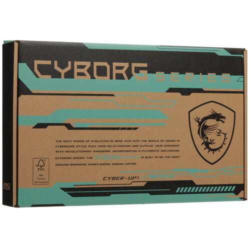 Купить 17.3" Ноутбук MSI Cyborg 17 B2RWFKG-036XRU черный  5629070. Характеристики, отзывы и цены в Донецке