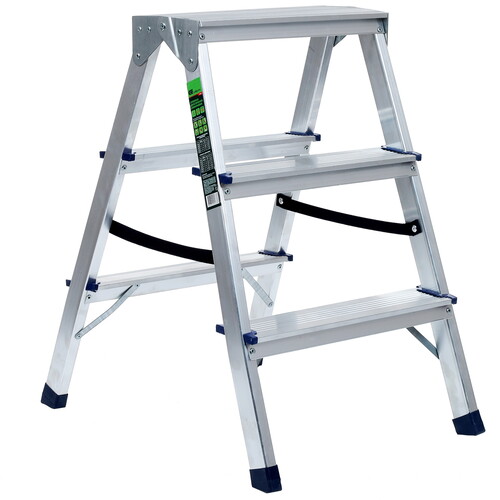 Купить Стремянка двухсекционная Сибртех 97923  1233055. Характеристики, отзывы и цены в Донецке