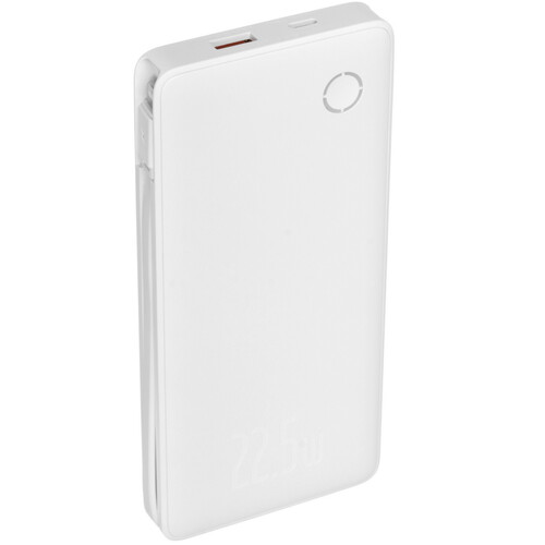 Купить Портативный аккумулятор Baseus Airpow Lite белый  5636200. Характеристики, отзывы и цены в Донецке
