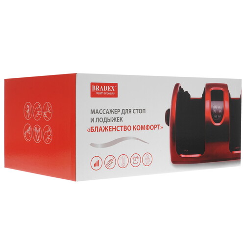 Купить Массажер компрессионный Bradex KZ 0563 красный  9904583. Характеристики, отзывы и цены в Донецке