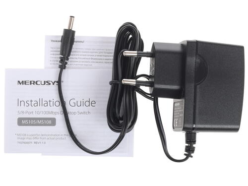 Купить Коммутатор Mercusys MS105  1167979. Характеристики, отзывы и цены в Донецке