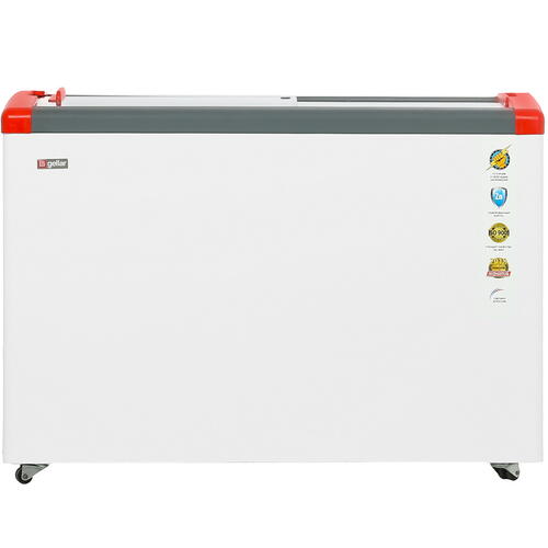 Купить Морозильный ларь Frostor Gellar FG 400 E белый, красный  1229592. Характеристики, отзывы и цены в Донецке