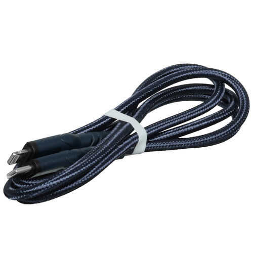 Купить Кабель круглый Hoco Lightning 8-pin - USB Type-C синий 1 м  5475070. Характеристики, отзывы и цены в Донецке