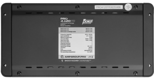 Купить Усилитель AMP PRO 4.120FR  9310747. Характеристики, отзывы и цены в Донецке