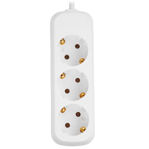 Купить Удлинитель Cadena CDM U3e-3x1-3m-W белый  9188080. Характеристики, отзывы и цены в Донецке