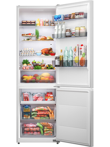 Купить Холодильник с морозильником   LEX LKB185WIDMax белый  9172548. Характеристики, отзывы и цены в Донецке