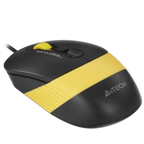 Купить Клавиатура+мышь  проводная  A4Tech Fstyler F1110 желтый  5424247. Характеристики, отзывы и цены в Донецке