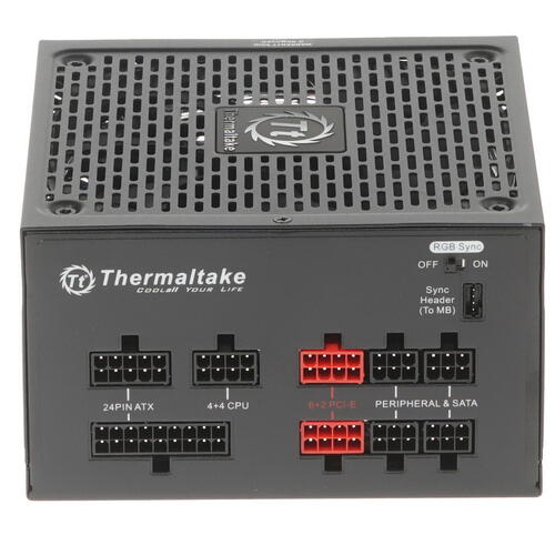 Купить Блок питания Thermaltake Toughpower Grand RGB Sync Edition 650W [PS-TPG-0650FPCGEU-S] черный  1298082. Характеристики, отзывы и цены в Донецке