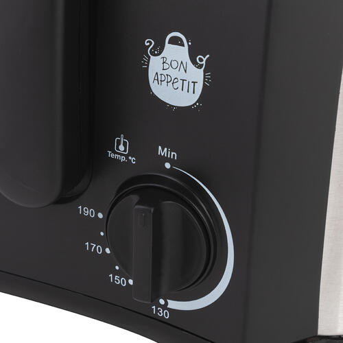 Купить Фритюрница Endever Skyline FR-115 черный  5350882. Характеристики, отзывы и цены в Донецке