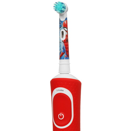 Купить Электрическая зубная щетка Braun Oral-B Vitality Kids D100.413.2K Spiderman красный  5414839. Характеристики, отзывы и цены в Донецке