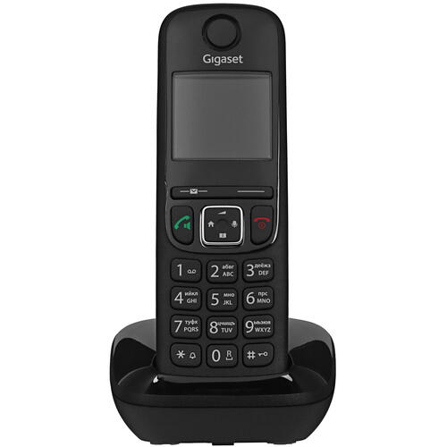Купить Телефон беспроводной (DECT) Gigaset AS690 RUS SYS  4763730. Характеристики, отзывы и цены в Донецке